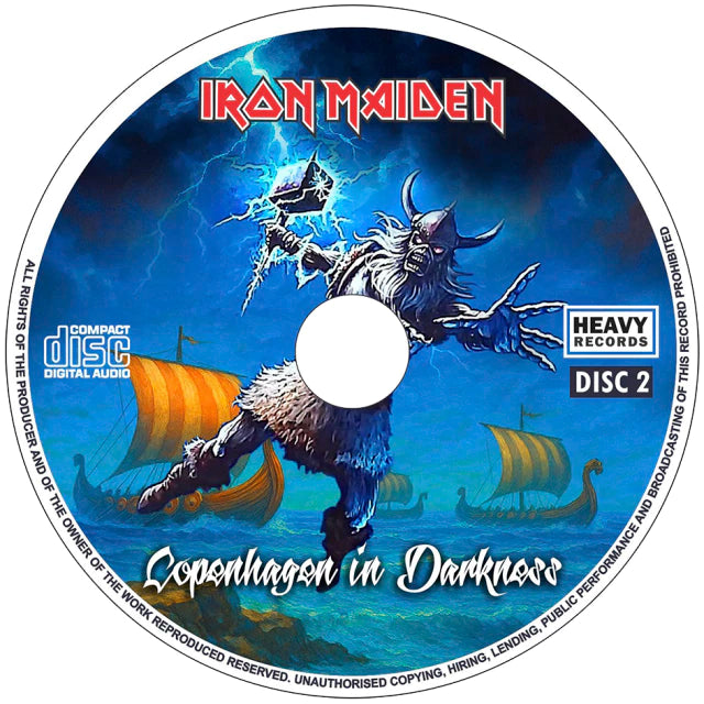 Iron Maiden - Copenhagen In Darkness 2xCD