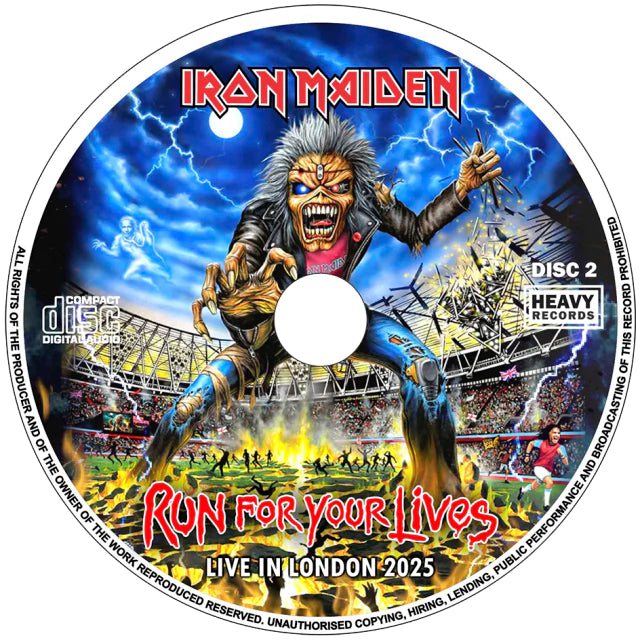 Iron Maiden - Live in London Stadium 2025 2xCD