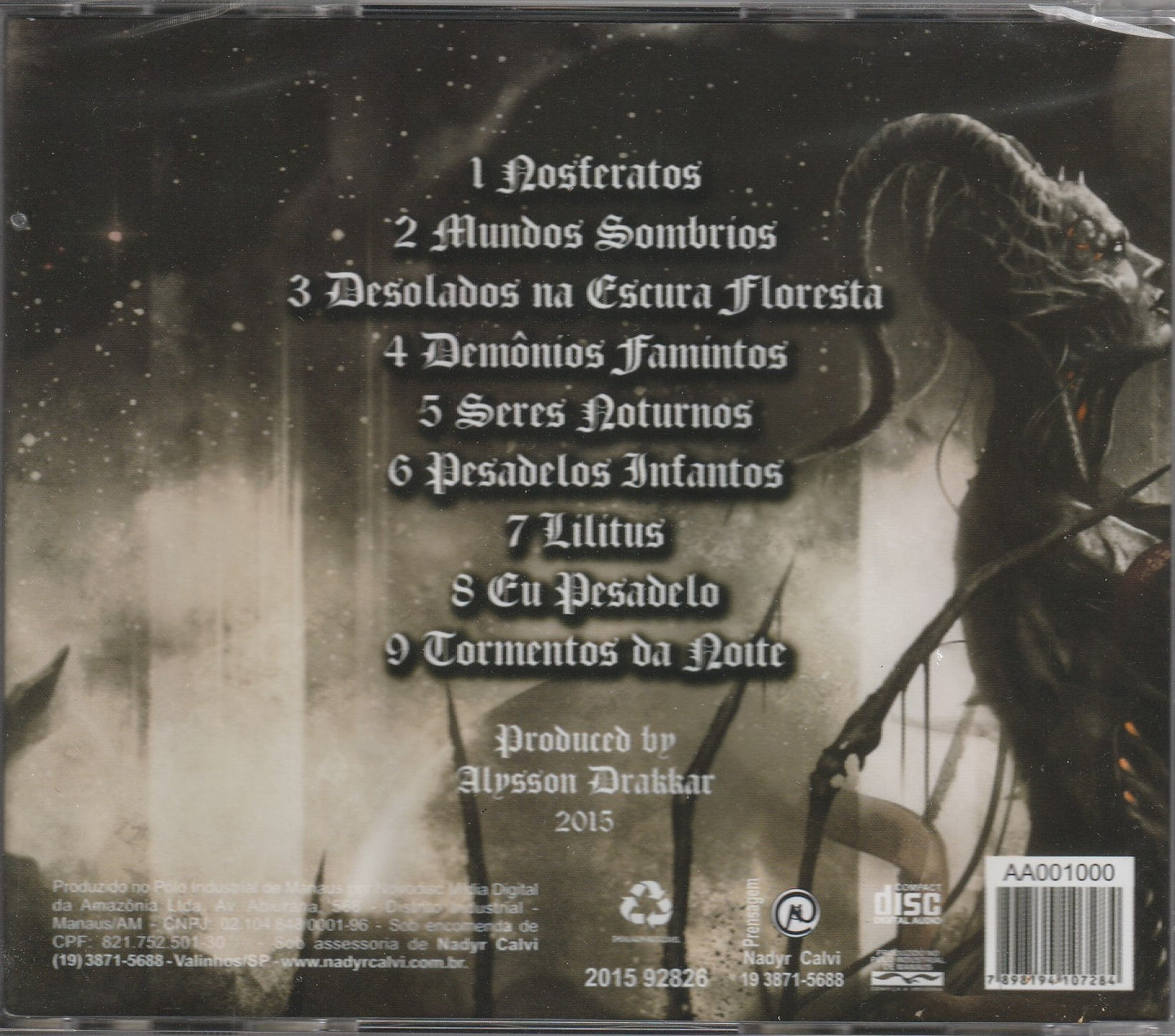 Luxúria De Lillith – Lilitus CD