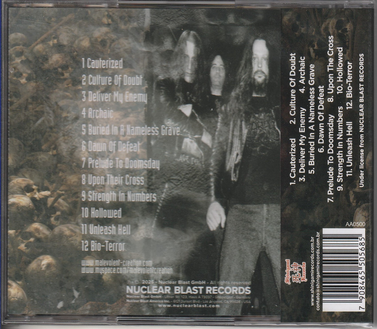 Malevolent Creation – Doomsday X CD