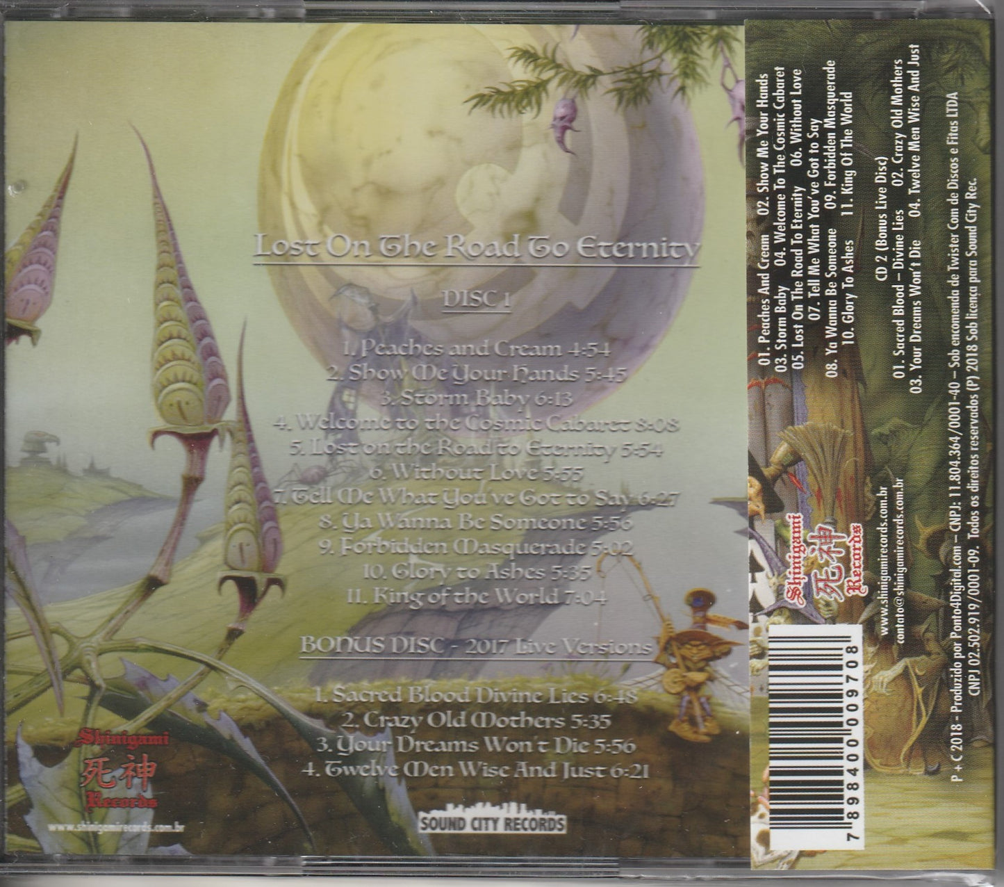 Magnum - Lost On The Road To Eternity 2xCD