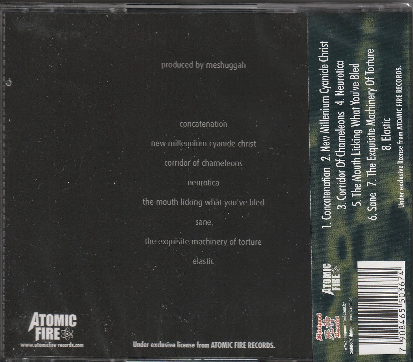 Meshuggah – Chaosphere (Re-Release) CD