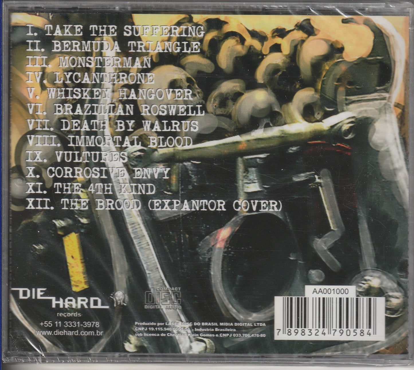 Monstractor - Recycling Thrash CD