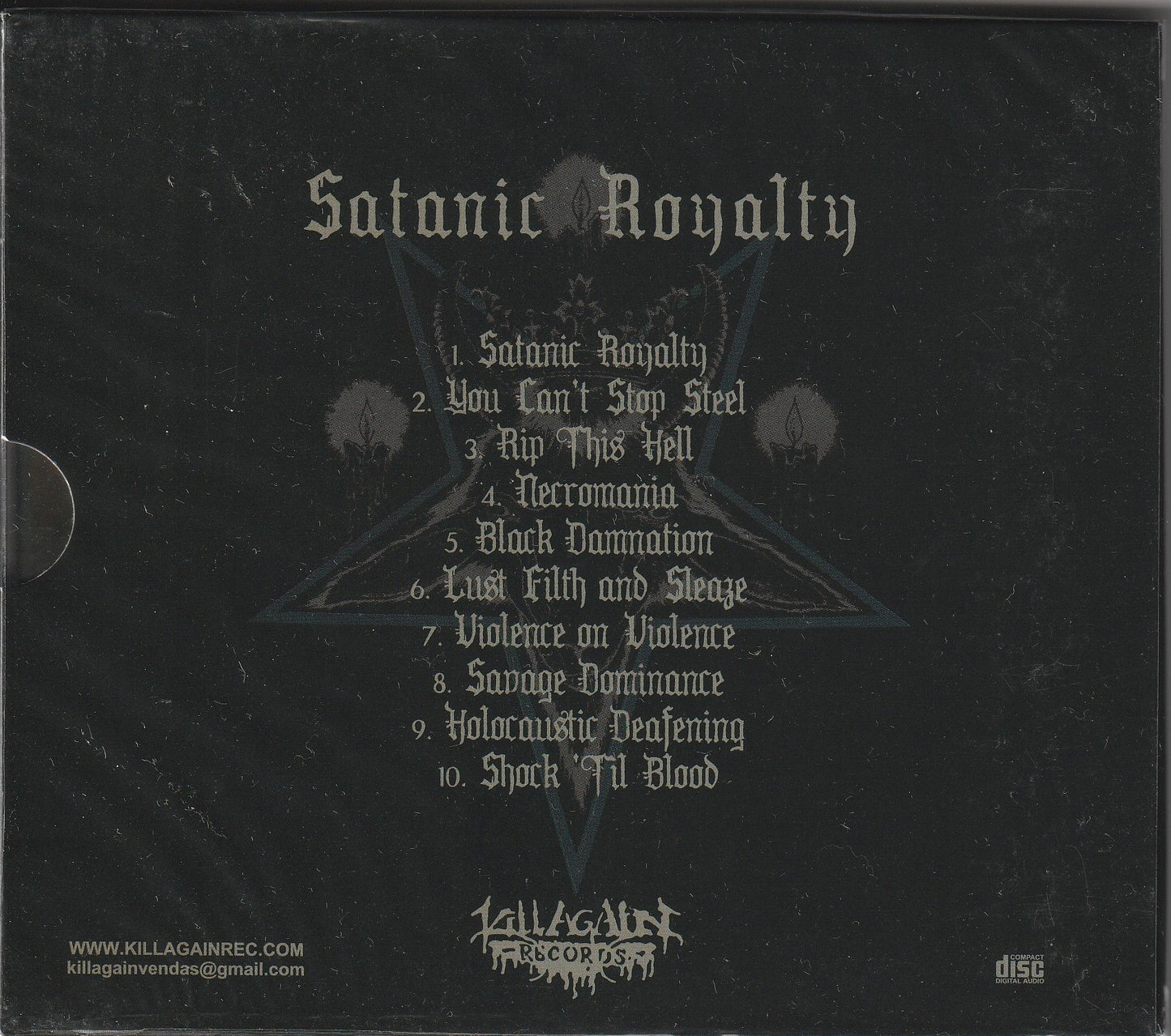 Midnight – Satanic Royalty CD