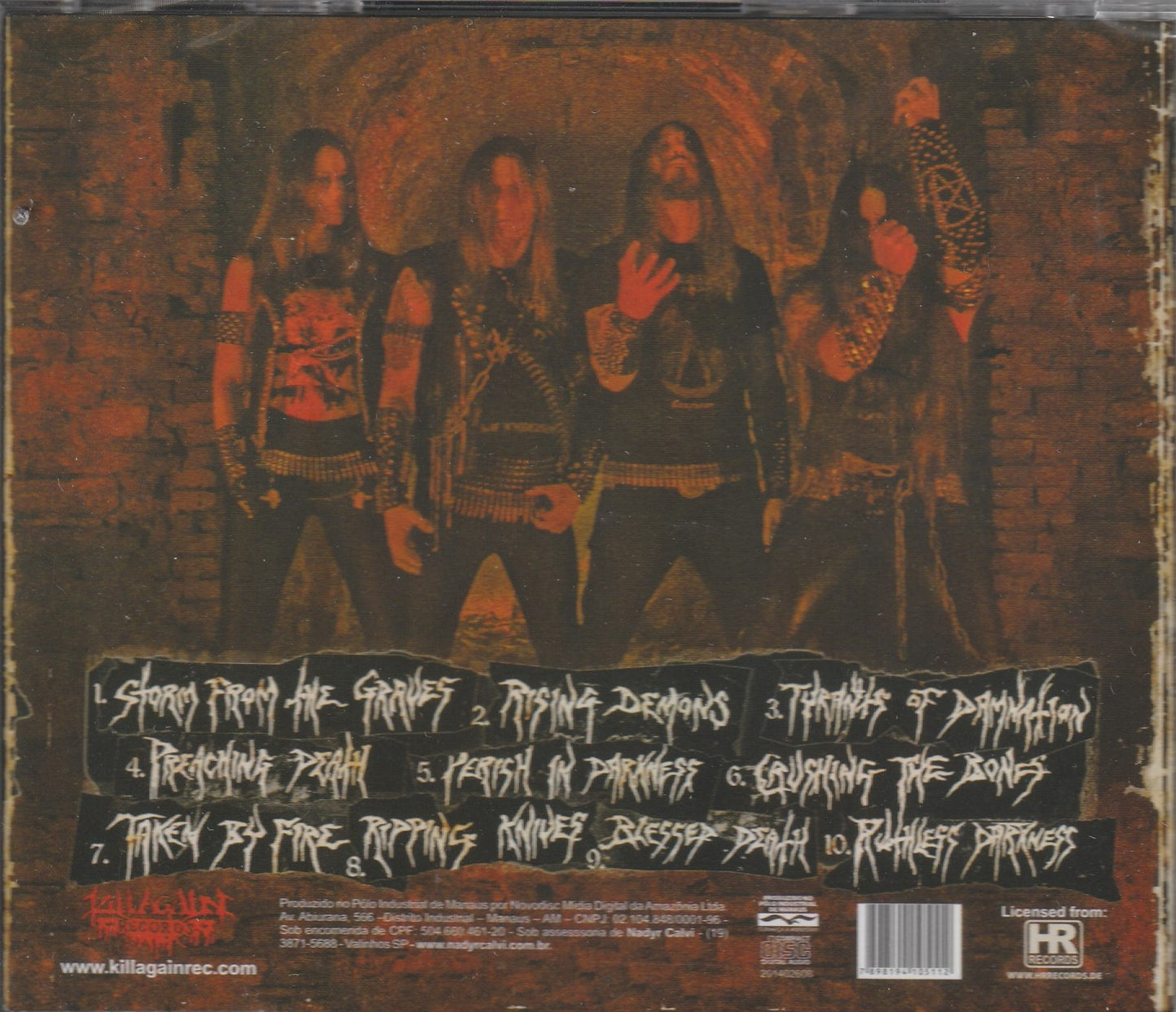 Nocturnal - Storming Evil CD