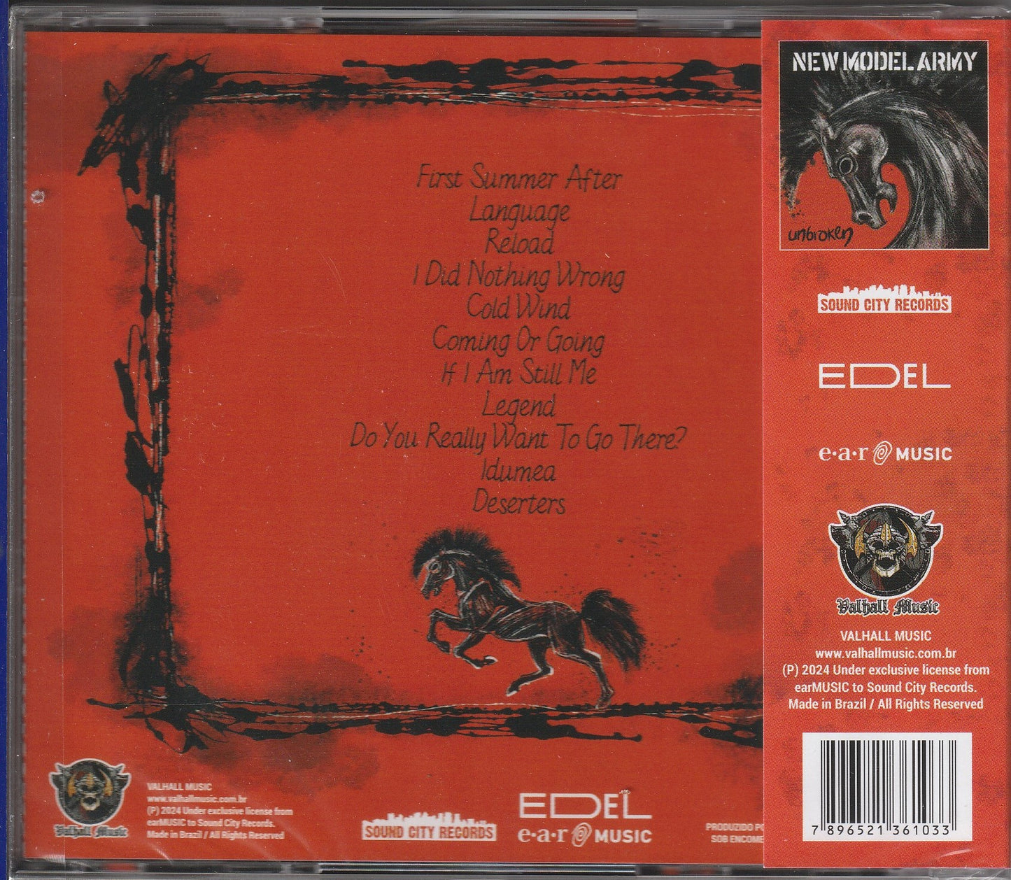 New Model Army - Unbroken CD