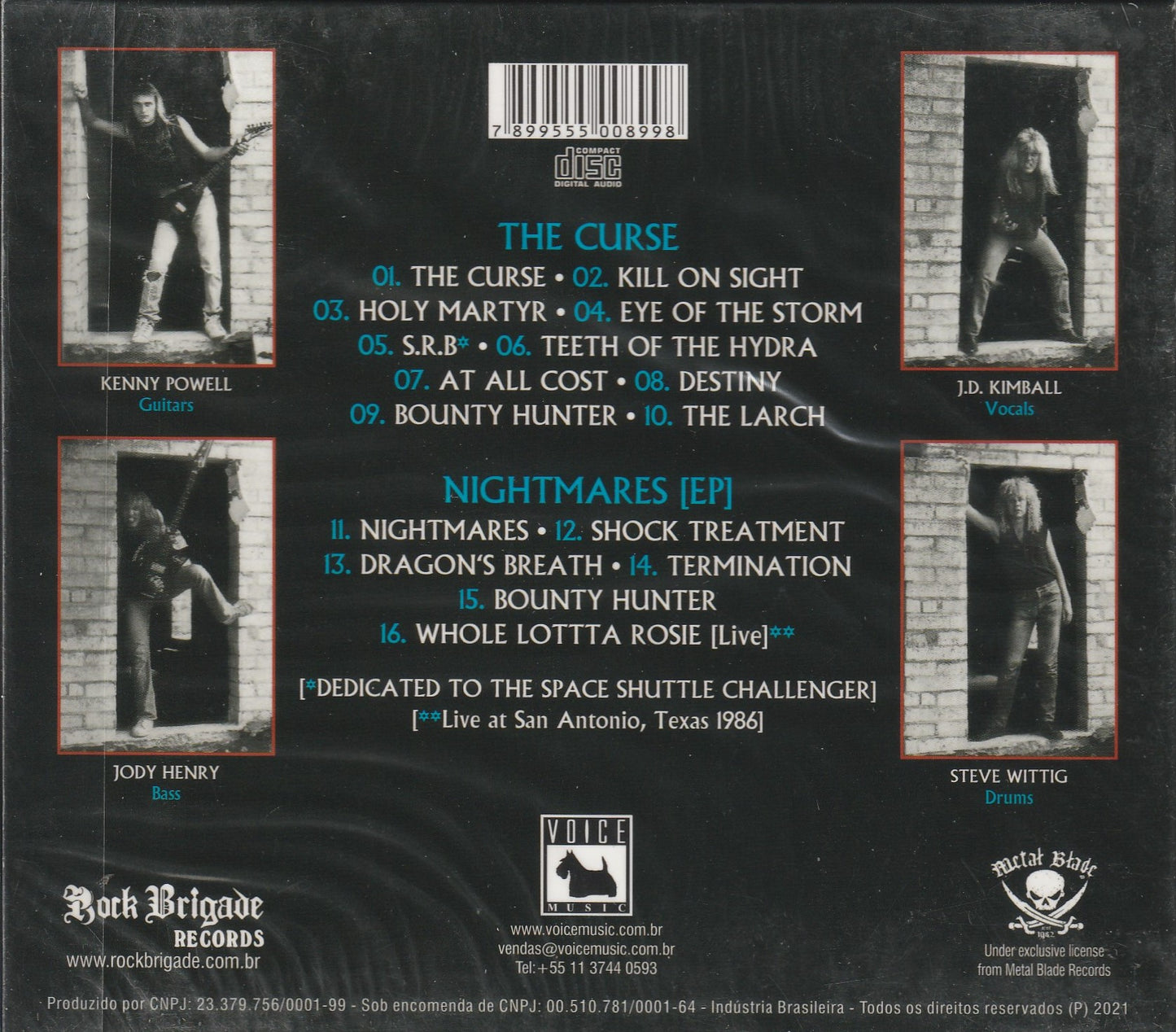 Omen - The Curse / Nightmares CD