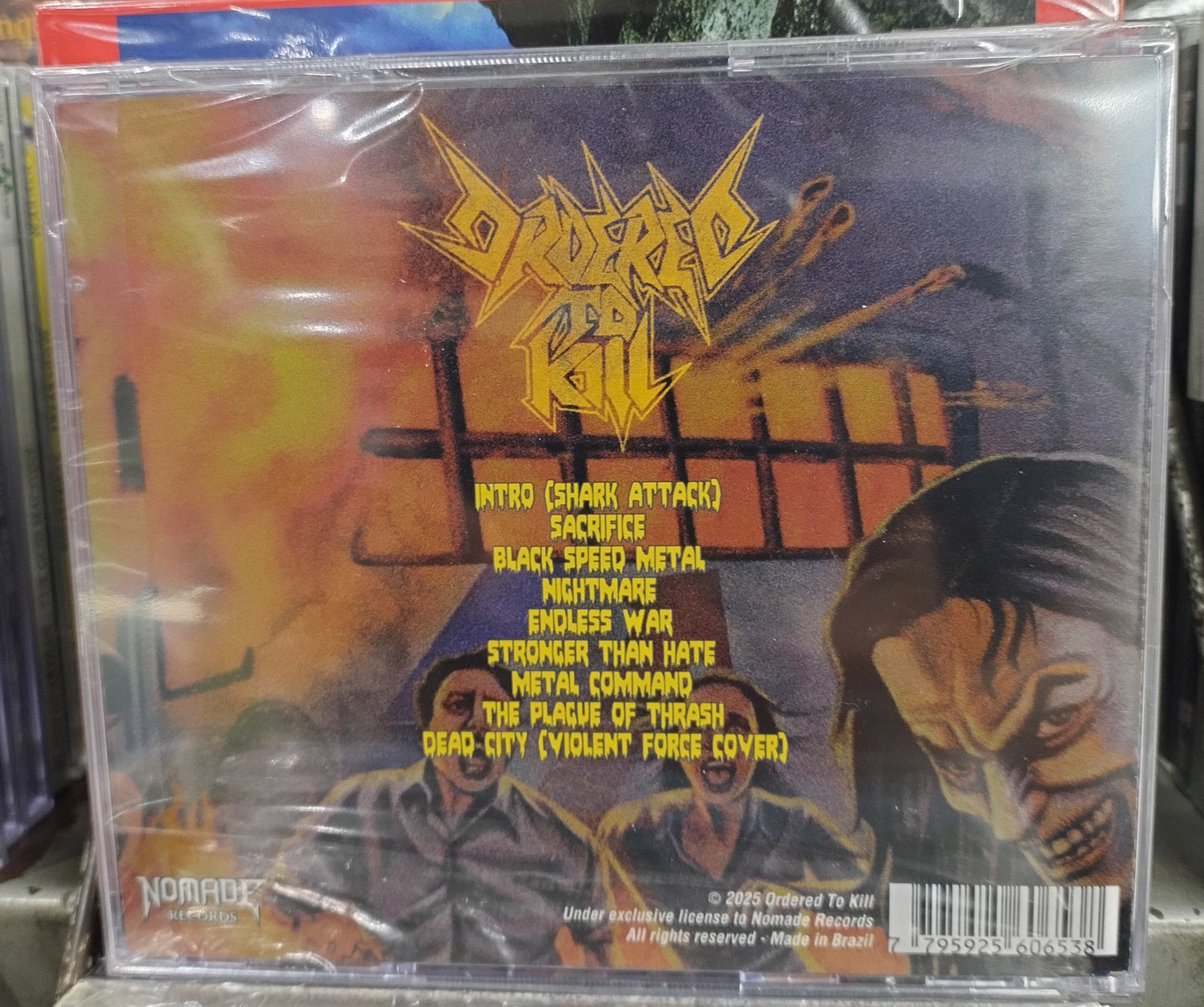 Ordered To Kill – Endless War CD