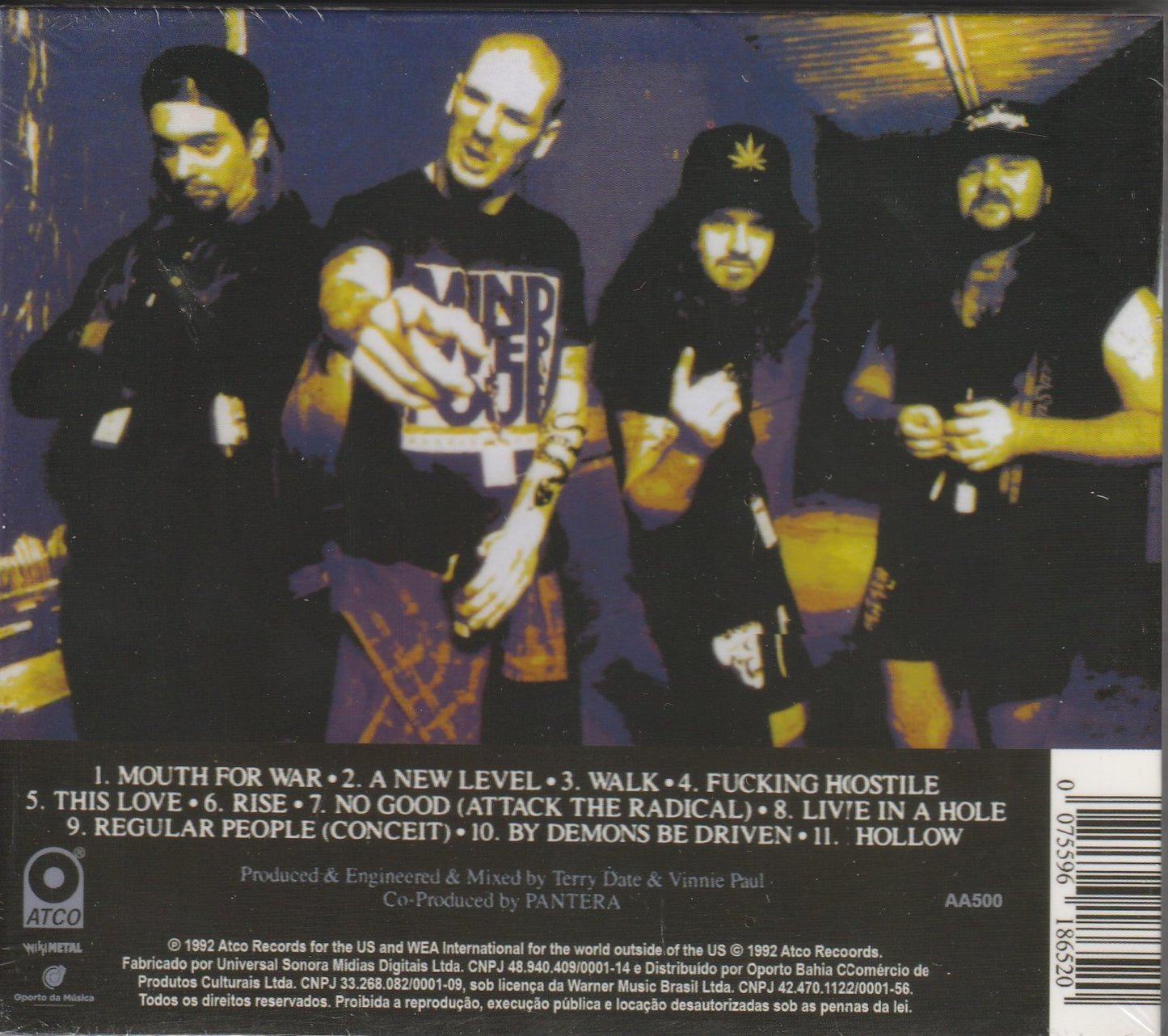 Pantera - Vulgar Display Of Power CD