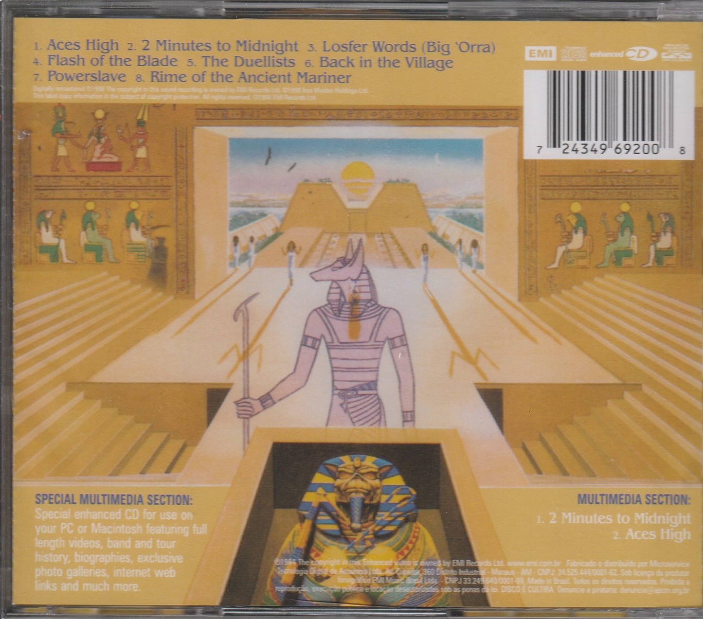 Iron Maiden – Powerslave CD
