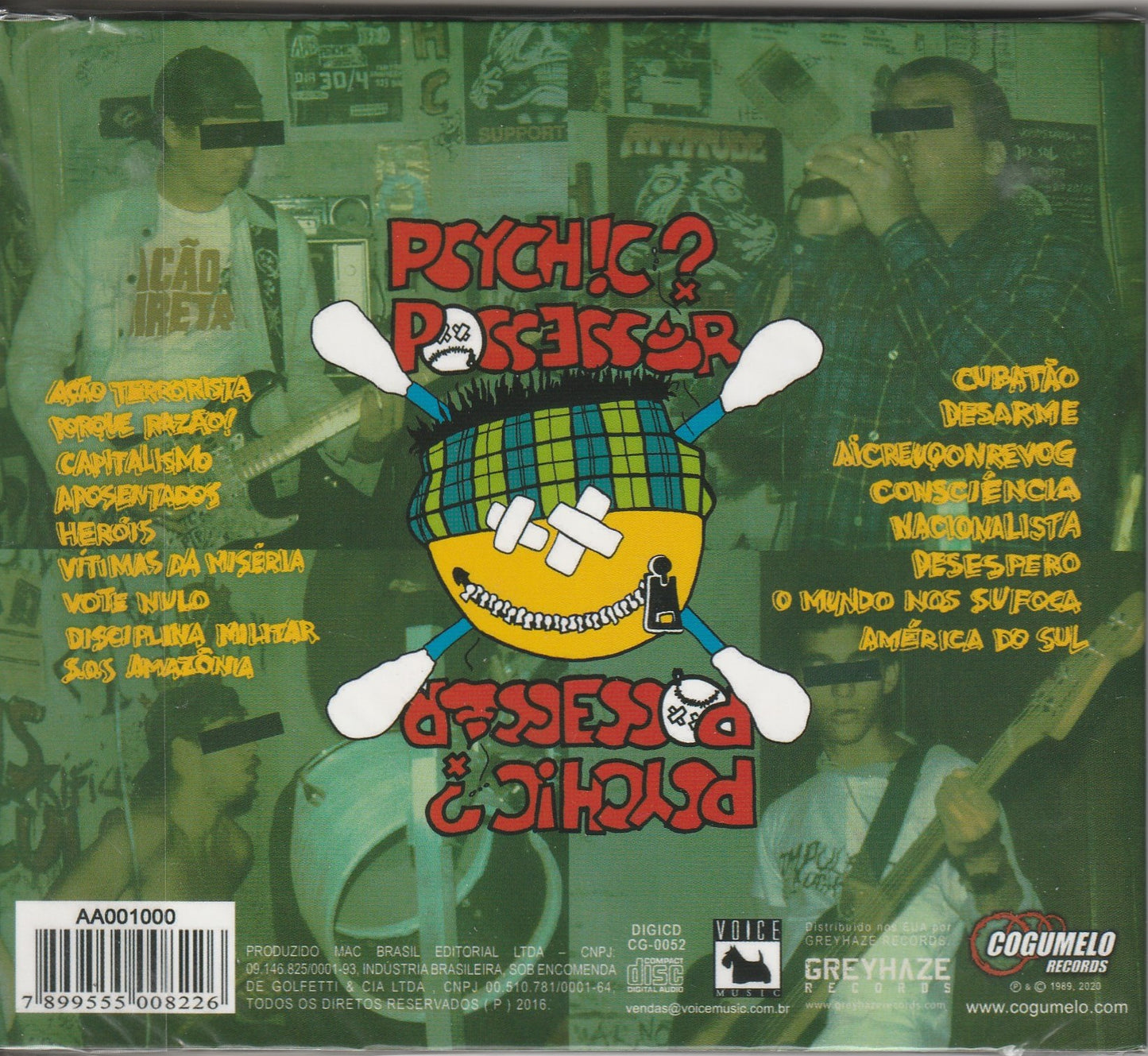 Psychic Possessor - Nós Somos A América Do Sul - CD