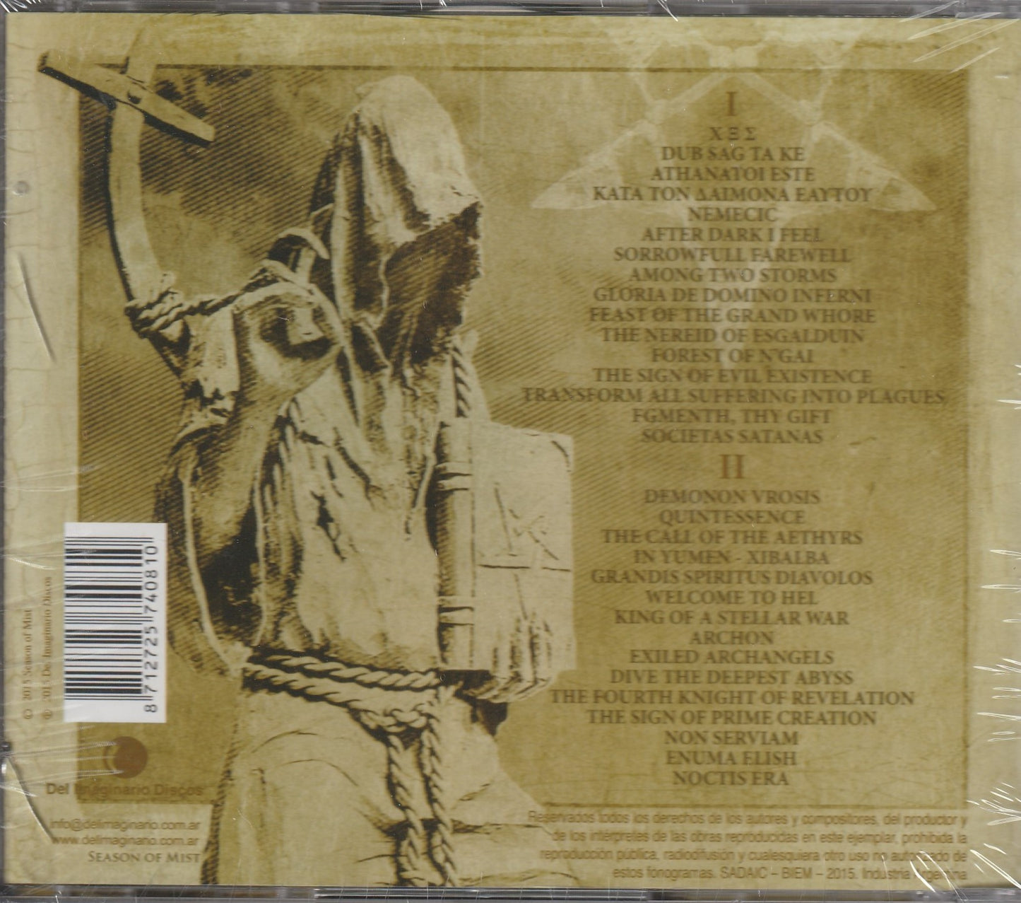 Rotting Christ - Lucifer Over Athens 2xCD