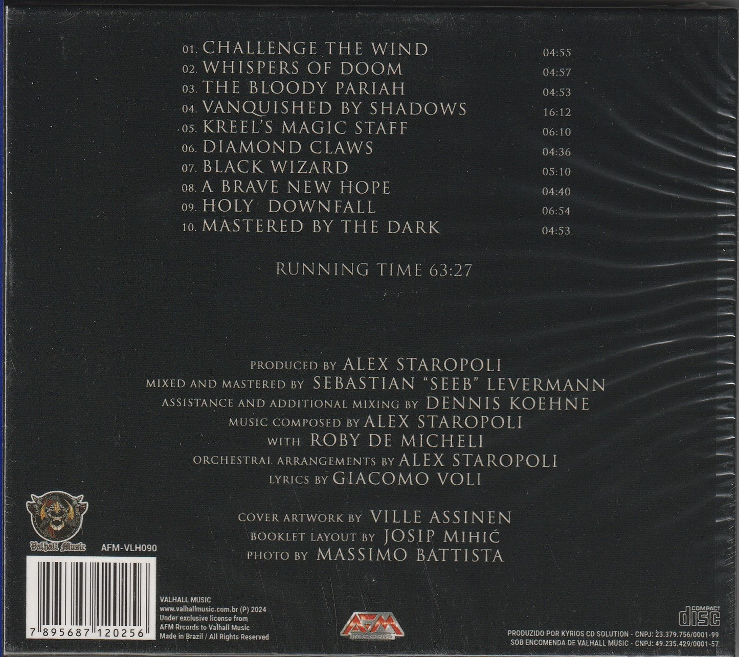 Rhapsody Of Fire - Challenge The Wind CD