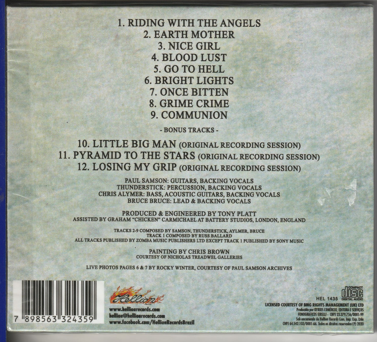 Samson - Shock Tactics - CD