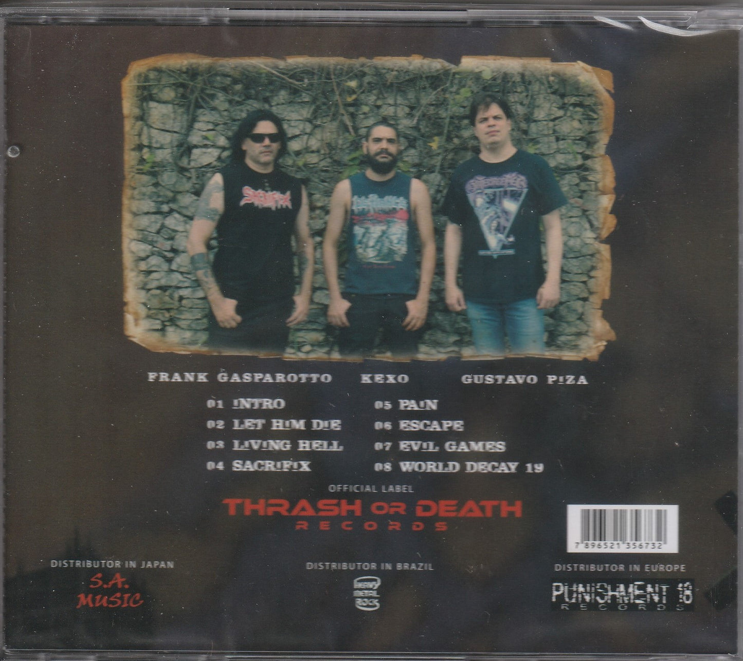 Sacrifix - World Decay 19 CD