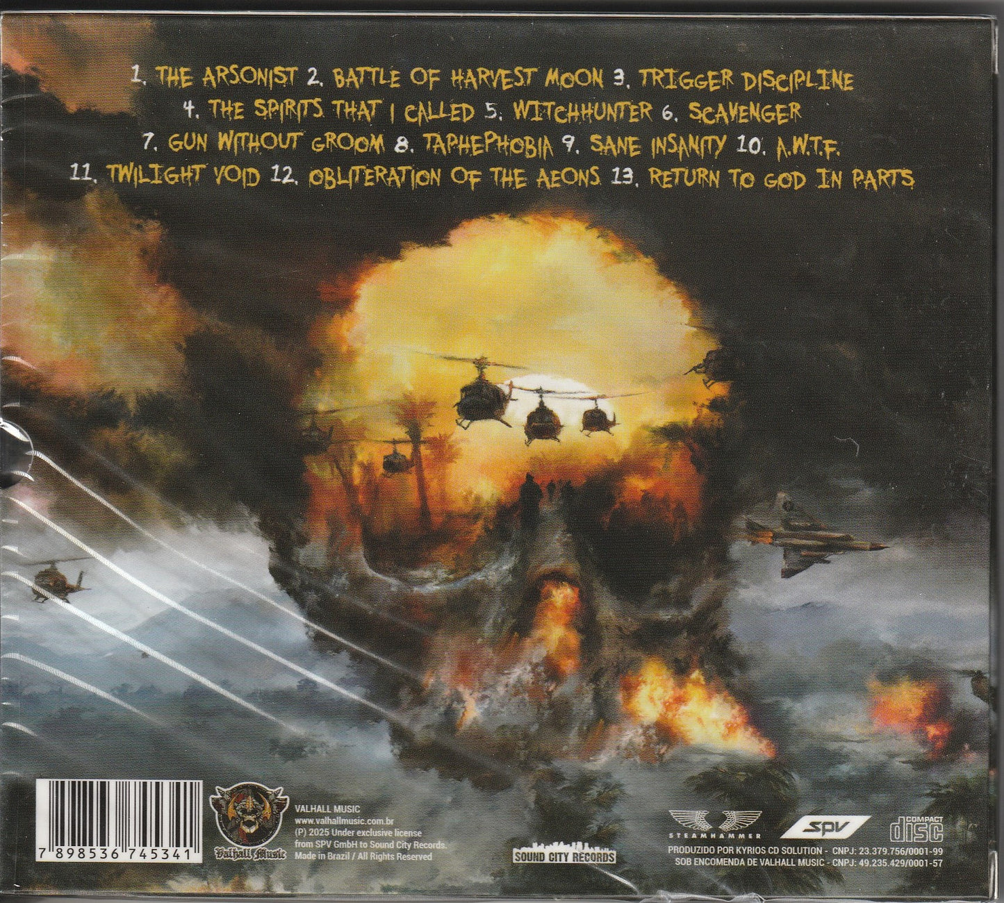 Sodom – The Arsonist CD