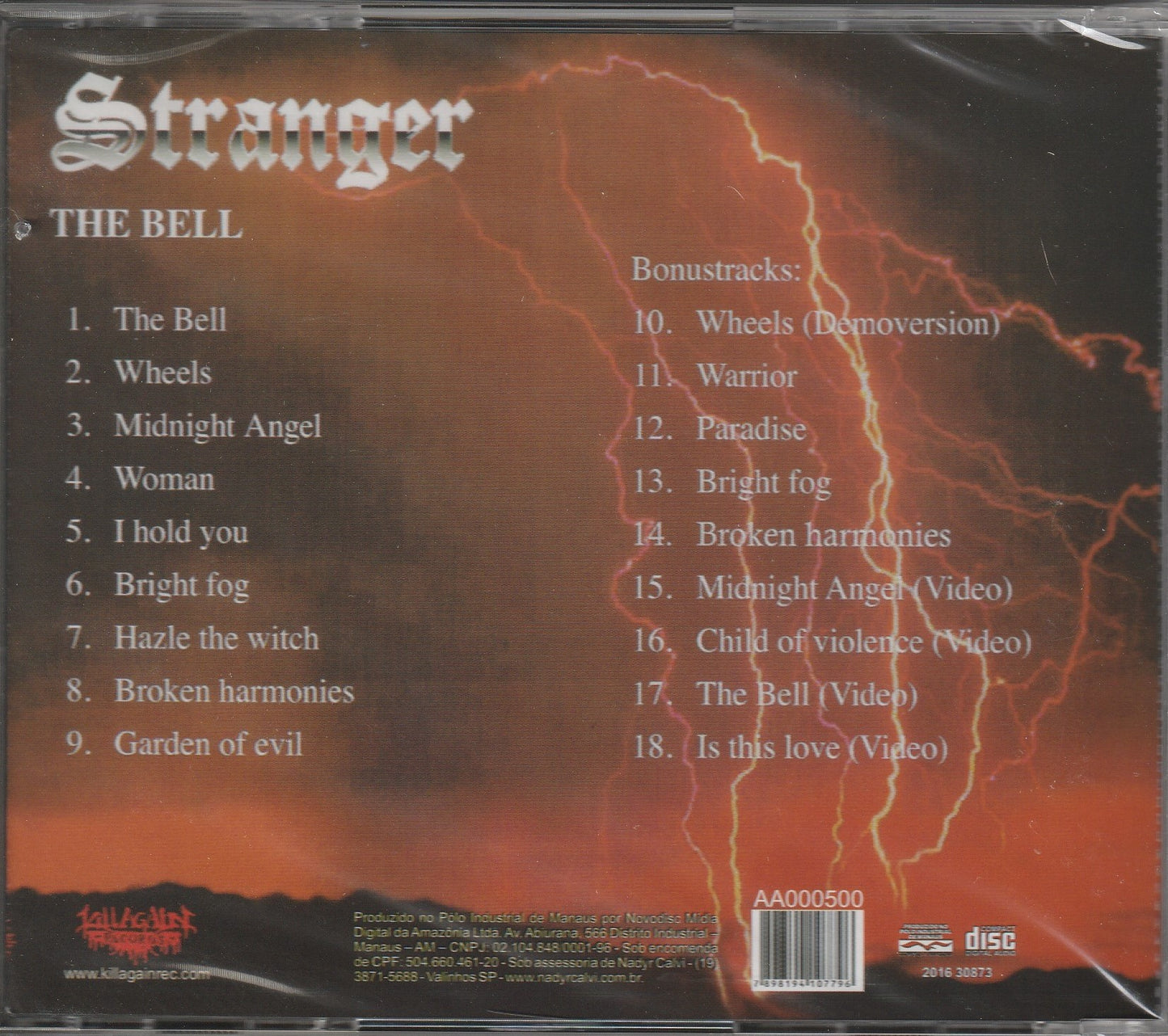 Stranger - The Bell - CD