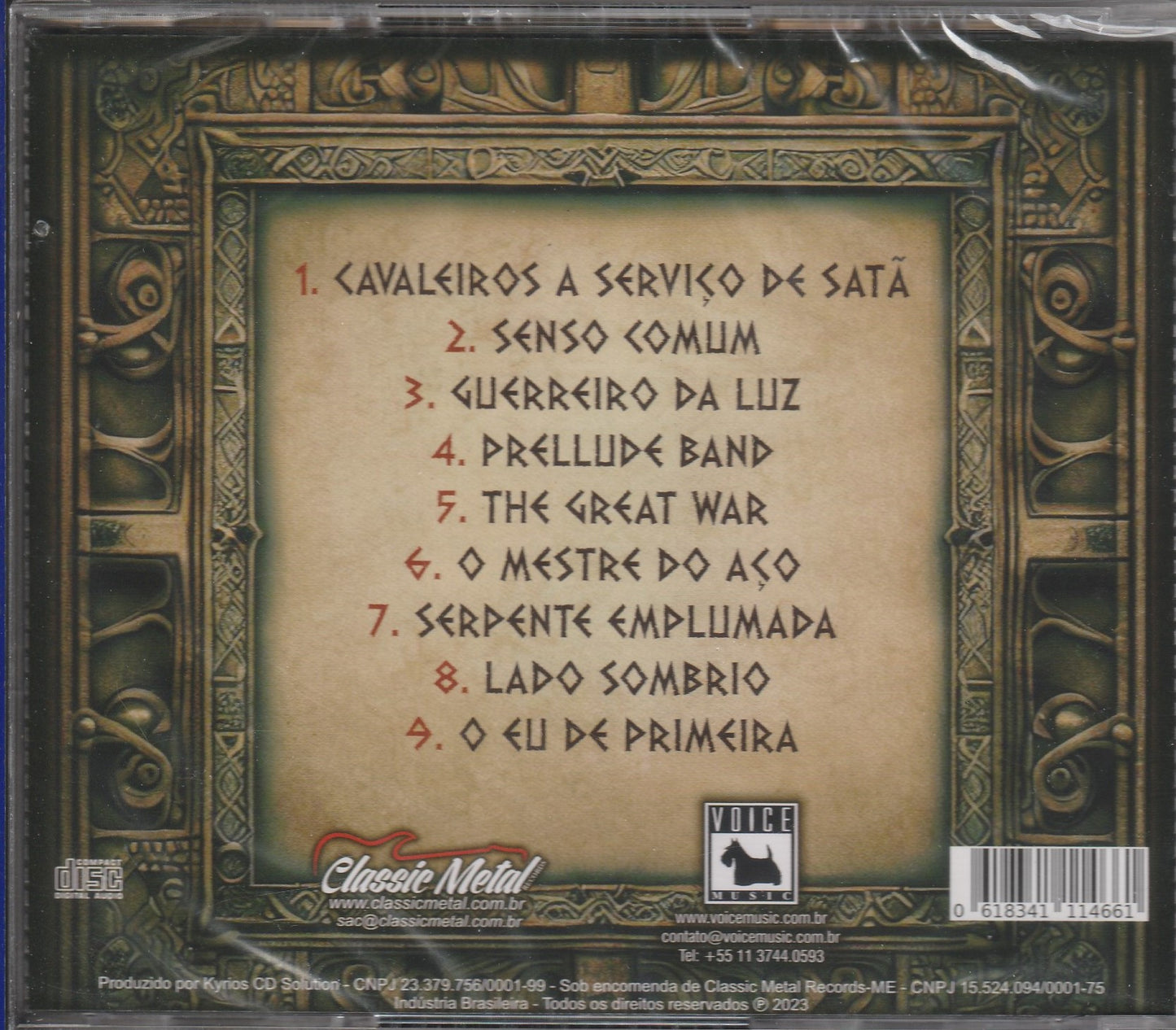 Thorzel - O Mestre Do Aço CD