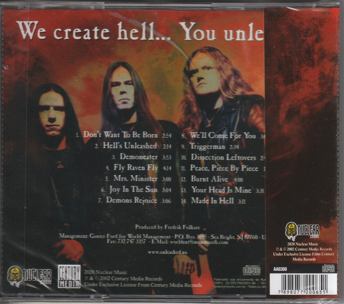 Unleashed - Hell's Unleashed - CD