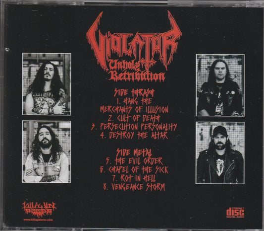 VIOLATOR - Unholy Retribution CD