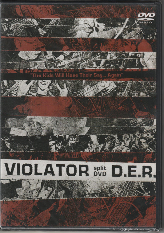 Violator / D.E.R.  - Split DVD