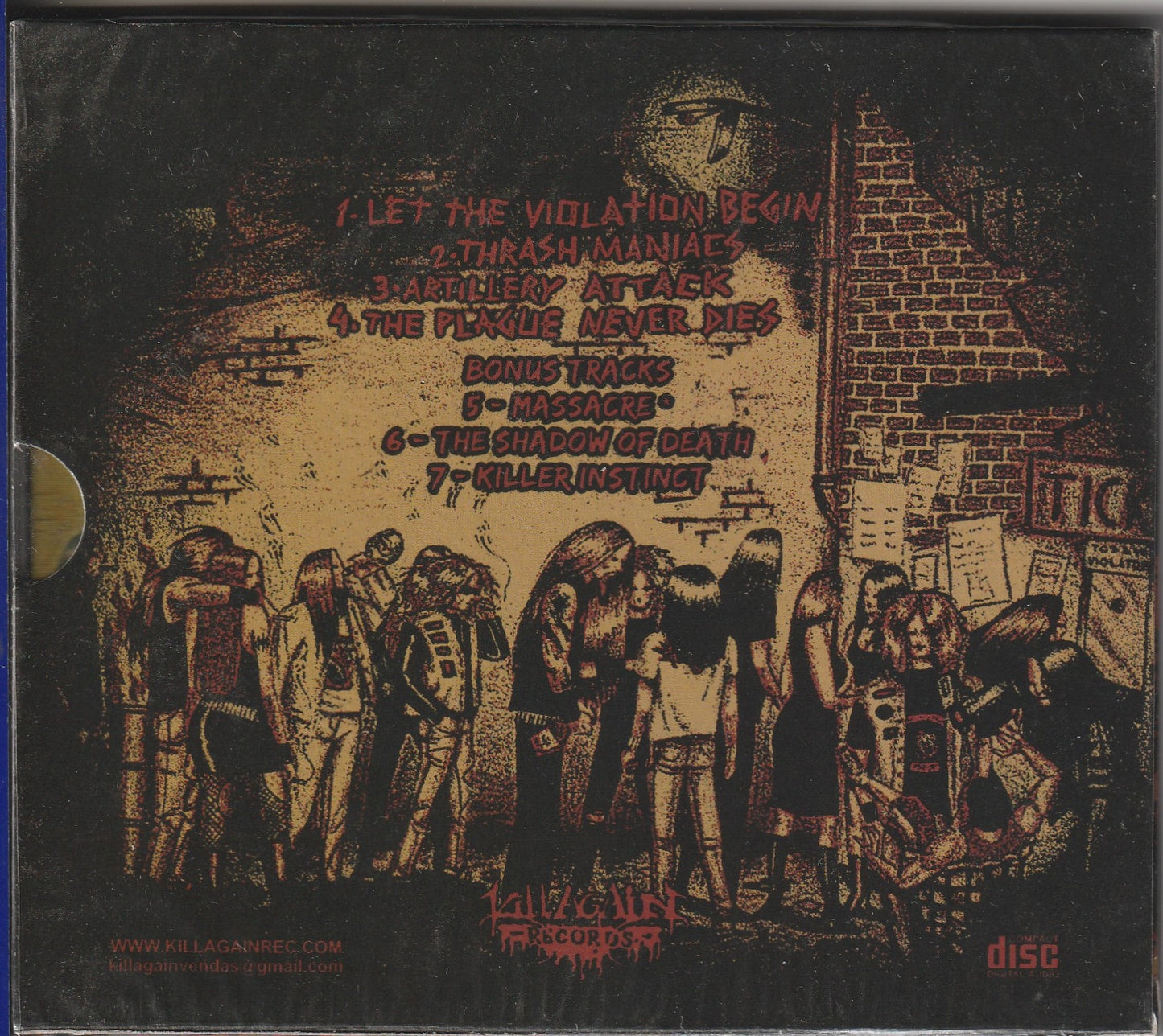 Violator  - Violent Mosh CD