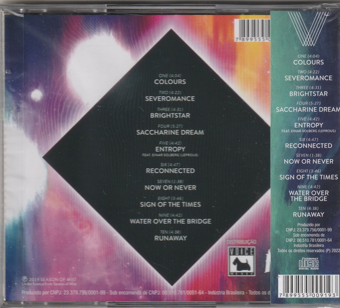 VOYAGER - Colours In The Sun CD