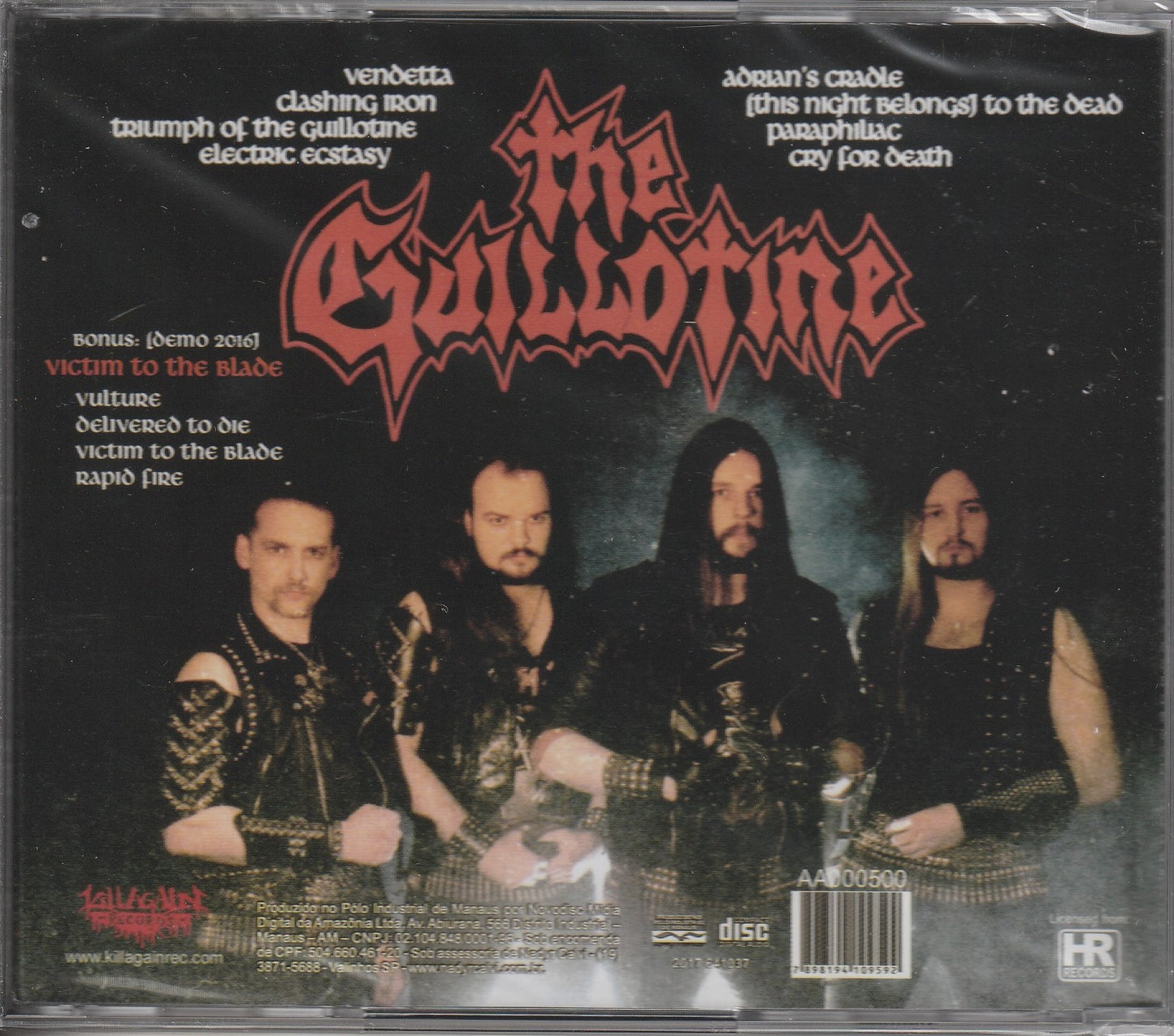 Vulture - The Guillotine CD