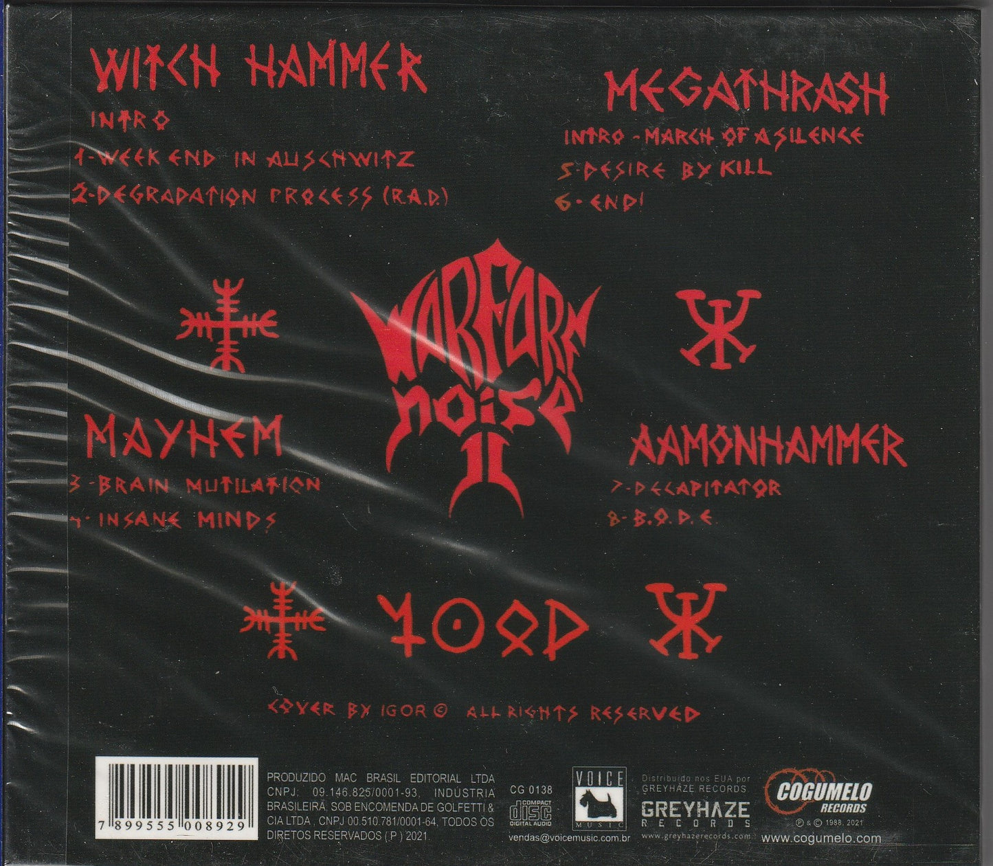 Warfare Noise II CD