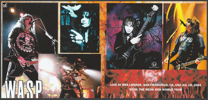 W.A.S.P. (Wasp) - Neon God In San Francisco CD