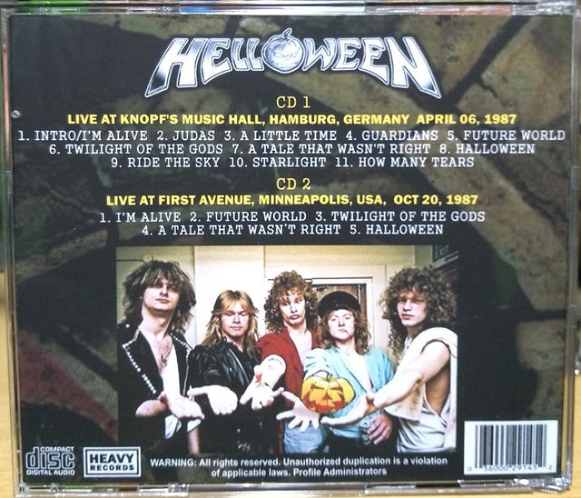 Helloween - Keepers Of The Gods Seven Keys Tour 2xCD