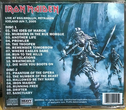 Iron Maiden - Eddie Rips Up Iceland 2xCD