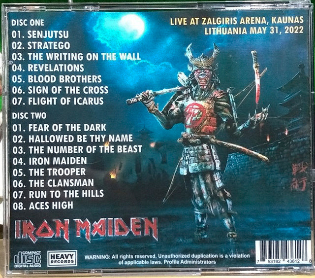 Iron Maiden - Legacy In Lithuania 2xCD