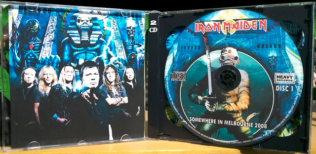 Iron Maiden - Somewhere In Melbourne 2008 2xCD