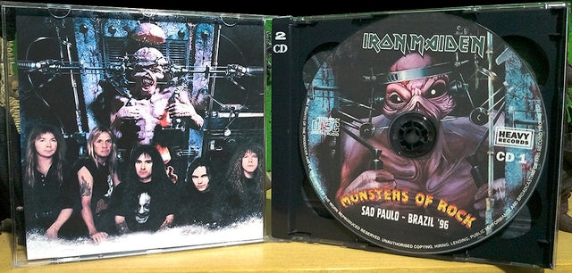 Iron Maiden - Monsters Of Rock 1996 Sao Paulo 2xCD