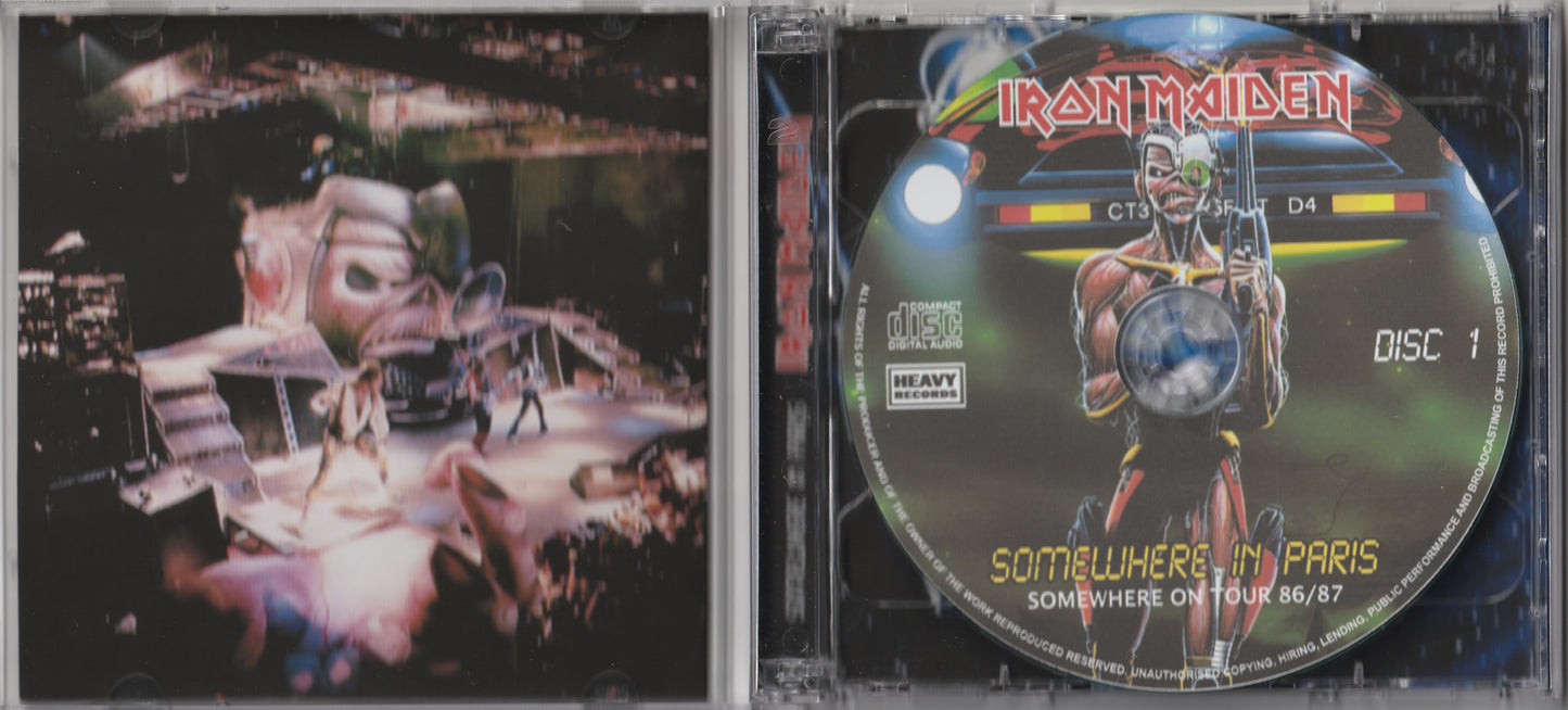 Iron Maiden - Somewhere In Paris 2xCD