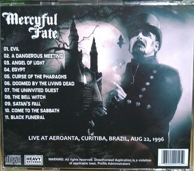 Mercyful Fate - Live In Curitiba 1996 CD