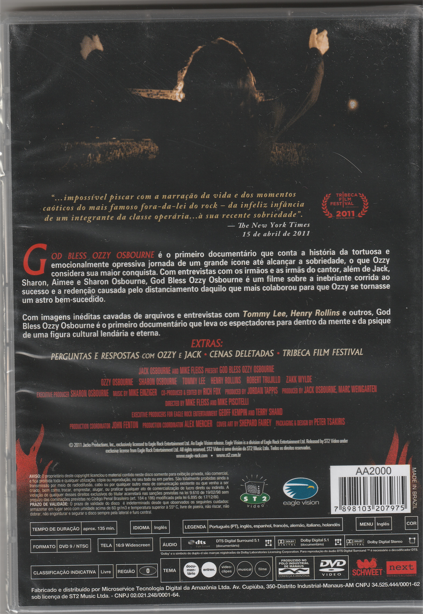 Ozzy Osbourne - God Bless Ozzy Osbourne DVD