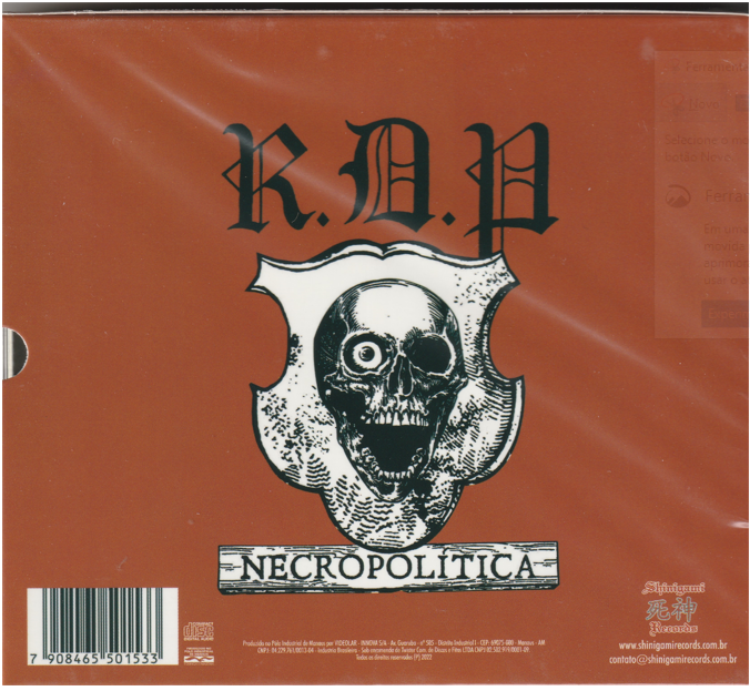 Ratos De Porao - Necropolitica CD