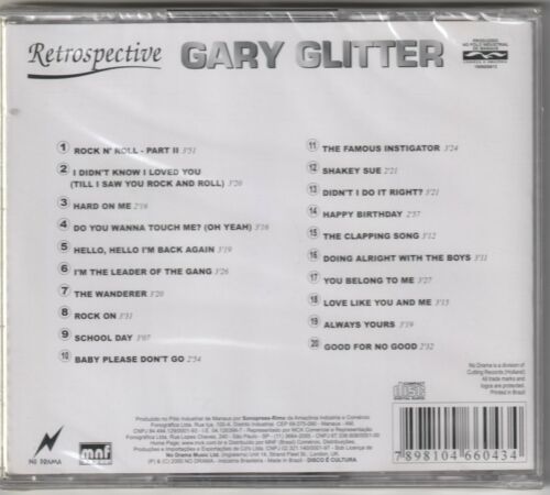 Gary Glitter - Retrospective CD