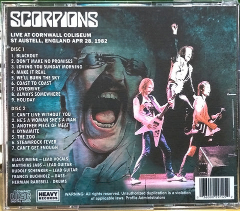 Scorpions - Blackout In Coliseum Blackout Tour 2xCD