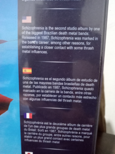 Sepultura - Schizophrenia PUZZLE