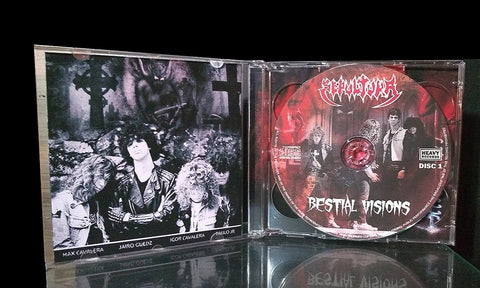 Sepultura - Bestial Visions Morbid Visions Tour Brazil 2xCD