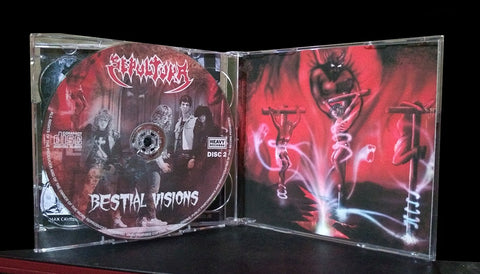 Sepultura - Bestial Visions Morbid Visions Tour Brazil 2xCD