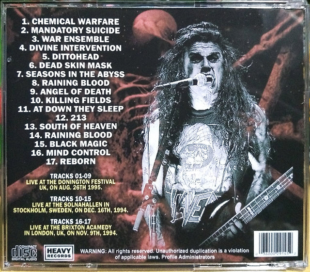 Slayer - The Sickness Within CD