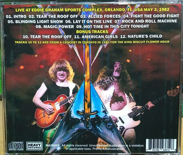 Triumph - Allied Forces In Florida CD