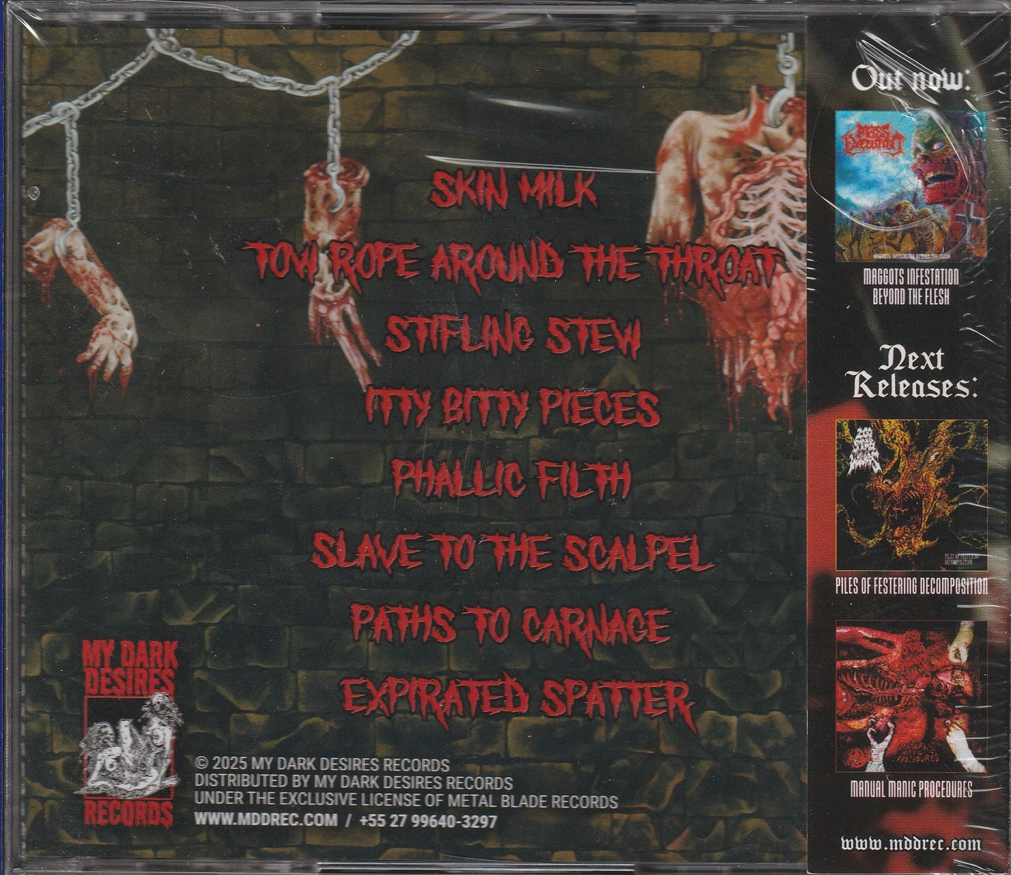 200 Stab Wounds – Slave To The Scalpel CD