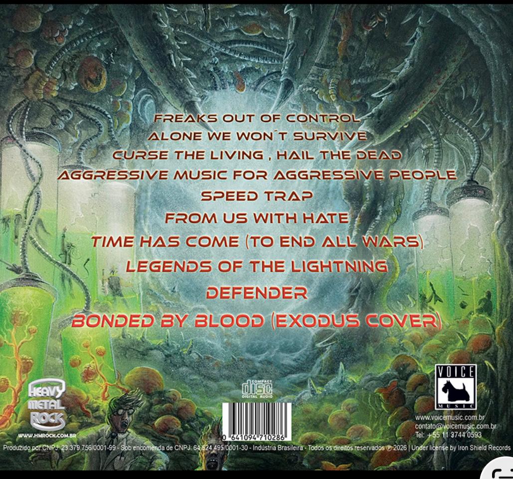 Ravager - From Us With Hate CD