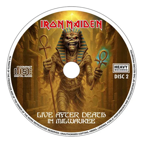 Iron Maiden - Live After Death In Milwaukee 2xCD