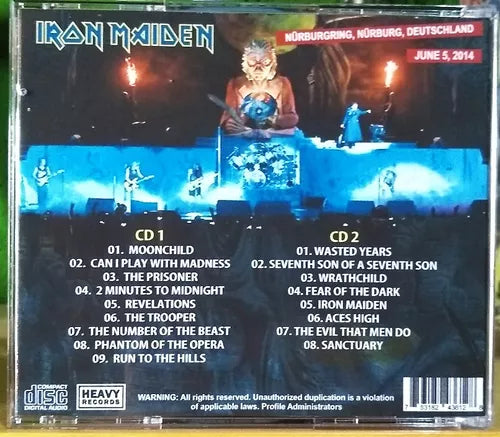 Iron Maiden - Rock Am Ring 2014 2xCD